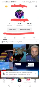 Vendo conta do tiktok - Redes Sociais