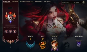 Conta Lol Nível 1039 Com 3 Exaltadas - League of Legends