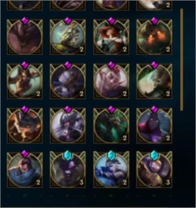 Conta  DIAMANTE BARATA C WIN rate  alto, E 114 skins - League of Legends LOL