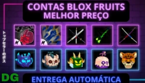 Contas de blox fruits com entrega automática - Roblox