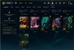 Conta LOL Gold 4 - League of Legends