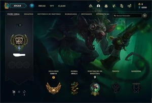Conta LOL Gold 4 - League of Legends