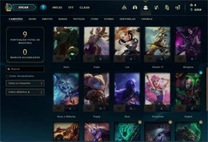 Conta LOL Gold 4 - League of Legends