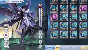 (A149) Serafina / Tanatos / kanon de gêmeos/ saga de sapuris - Saint Seiya Awakening SSA