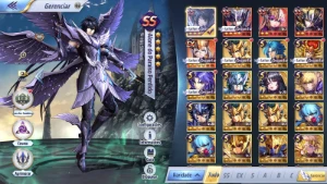(A149) Serafina / Tanatos / kanon de gêmeos/ saga de sapuris - Saint Seiya Awakening SSA
