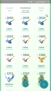Conta de Pokémon GO