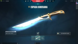 Conta Valorant com Espada Soberania