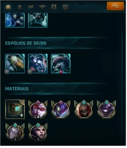 CONTA DIAMOND V S6 com 41 skins/12 paginas de runas. - League of Legends LOL