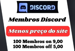 Membros Discord, melhores preços encontra aqui.