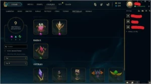 CONTA NV 84 COM 19 SKINS 46 CAMPEÕES - League of Legends LOL