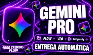 Gemini Pro + Antigravity + Flow 3 mes/30 dias de garantia! - Inteligência Artificial