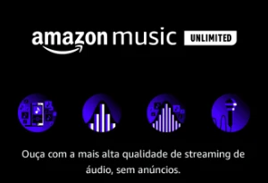 AMAZON MUSIC UNLIMITED 1 MÊS - ATIVAÇÃO VIA LINK (RENOVÁVEL)