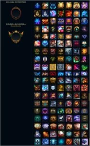 Gold 2 - 187 skins - Todos os Champions - League of Legends LOL