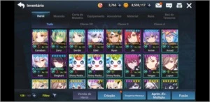 Selling Western Server Grand Chase Account (1,355m BP)