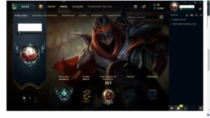 CONTA DE LOL - PLATINA IV - 32 SKINS - MMR ALTO - League of Legends