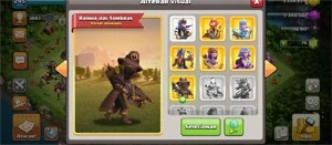 CV14 FULL MATO 100% TH14 28 SKINS BARATO DADOS CRIAÇÃO - Clash of Clans