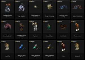 Conta Wow - 10K Achivements + Pets Tcg + Mounts Raras - Blizzard