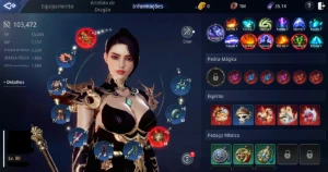 Maga lvl 80 pve 103k com potencial de crescimento - MIR4