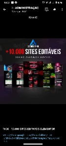 Pack +10.000 Sites Editaveis Elementor - Outros