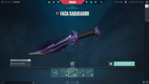 Conta Valorant FA, + de 1.500 gasto, muitas skins e facas!!