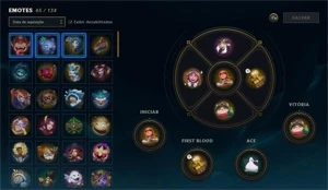 CONTA LOL 268 SKINS PLATINA MMR ALTO E BARATA! - League of Legends