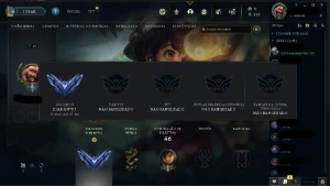 Conta smurf d1 - League of Legends LOL