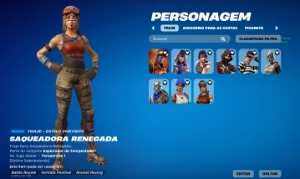 Conta Fortnite Com Renegade Raider