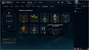 Conta LOL ouro 4 com 203 Skins - League of Legends