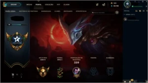 Conta LOL ouro 4 com 203 Skins - League of Legends