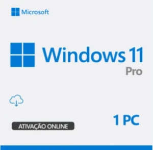 Windows 11 Pro Original Vitalicio 32/64 - Receba Rapido - Softwares e Licenças