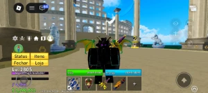 Blox Fruits Lv 2805 | Draco V4 | T-Rex Maestria 500 | Godhum - Roblox