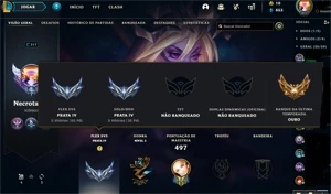 VENDO CONTA MAIN DESDE 2013 COM 9 SKINS LENDÁRIAS E MAIS! - League of Legends LOL