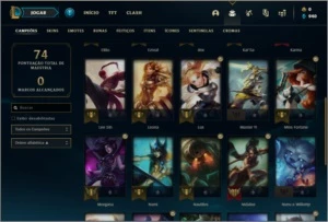 Conta Ouro 4 Baratinha - League of Legends LOL