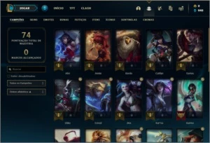 Conta Ouro 4 Baratinha - League of Legends LOL