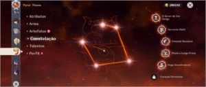 Hutao com Baculo + 4 T5 - Genshin Impact
