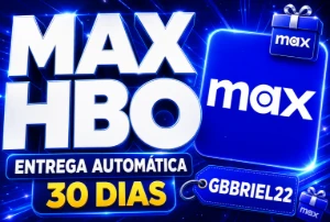 HBO MAX TELA PRIVADA - 30 DIAS - ENTREGA AUTOMATICA  - Assinaturas e Premium
