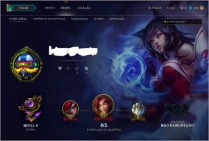 Conta Nível 30 Unranked - Honra 4 - League of Legends LOL