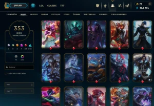 Conta Lol 2014 Full Campeões, Mono Draven 1Mi E Skin Ahri Fa - League of Legends