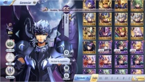 SAINT SEIYA AWAKENING - COM GEMAS AVANÇADAS E LIVROS SSA