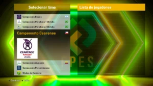 Fpes Patch — Estaduais 2025 - Pes 2021 - eFootball PES