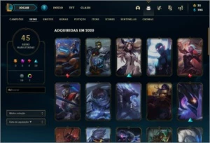 Conta de lol mono master yi top a conta! - League of Legends