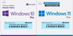 Ativação Windows 10 e 11 originais legítimo com garantia - Softwares e Licenças