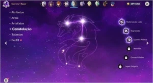 AR 55 Ayaka/Qiqi/Childe/Mona/Keqing C1 + Túmulo dos Lobos - Genshin Impact
