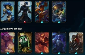 Vendo conta lol 5 anos + 170 skins - League of Legends