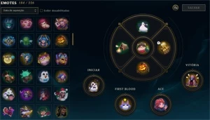 Vendo conta lol 5 anos + 170 skins - League of Legends