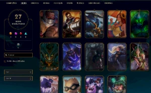Conta Ferro 2 - League of Legends LOL