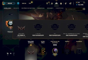 Conta Ferro 2 - League of Legends LOL