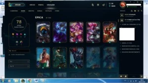 CONTA LOL GOLD 2 / MUITAS SKINS [2] LENDÁRIAS - League of Legends