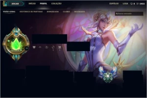 Conta Borda DesafianteSoloQ+Icone, Rammus Rei + 100skins. - League of Legends LOL