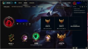 Conta League of Legends (Ouro IV) LOL